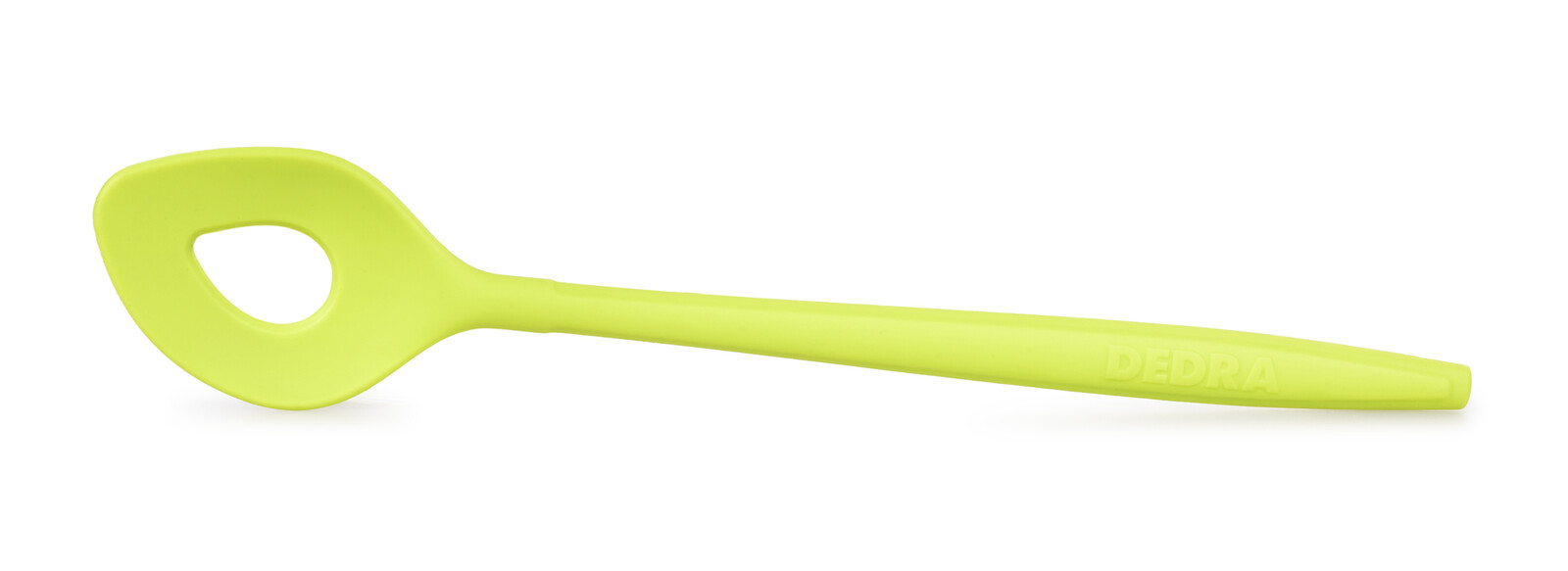 LEGENDS | silikonová vařečka s otvorem a kovovým jádrem | 30 cm zelená