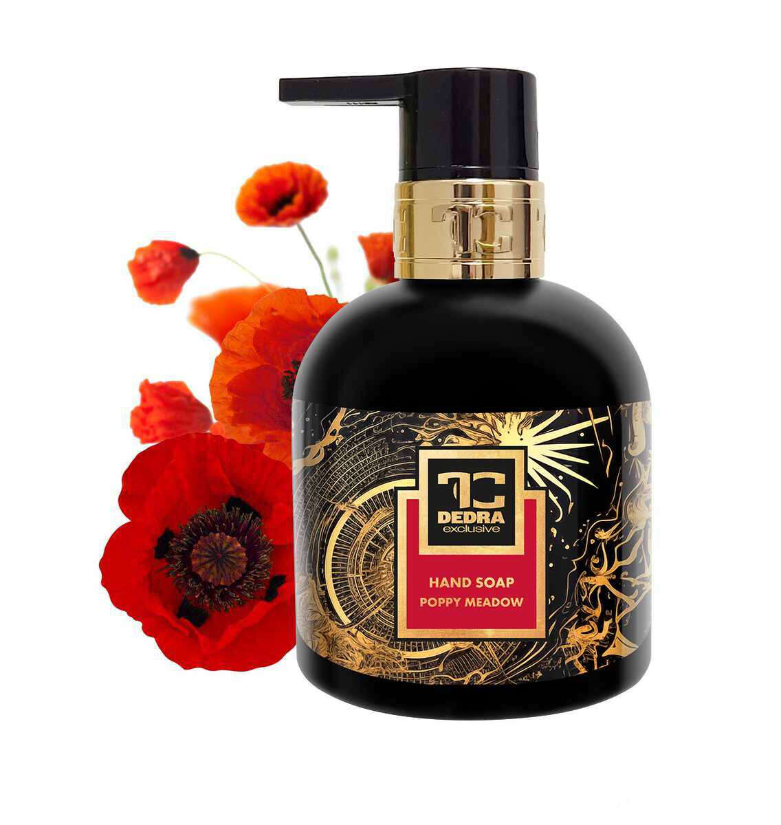 POPPY MEADOW | exkluzivní šetrné tekuté mýdlo s glycerinem & Aloe vera | 320 ml