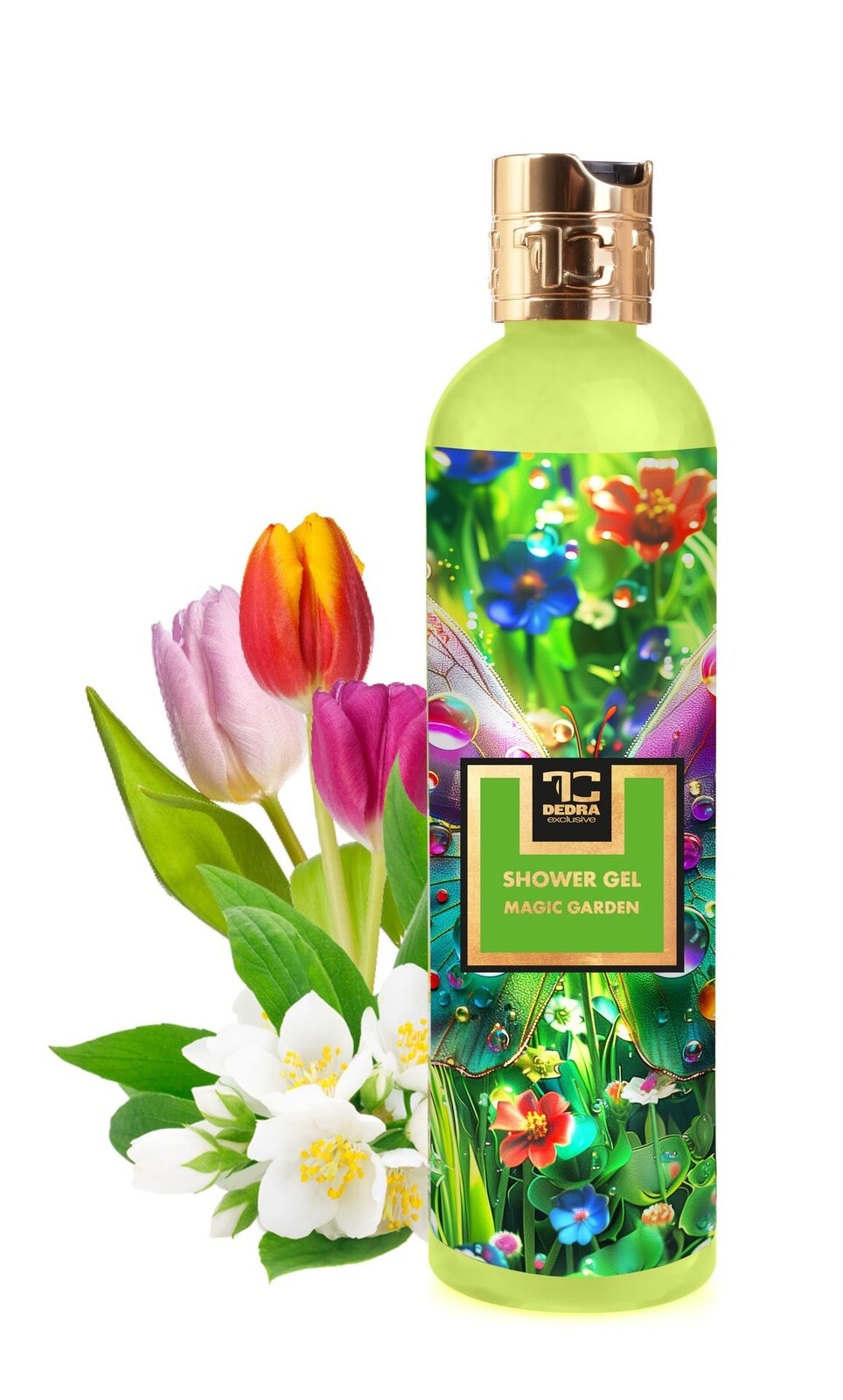 MAGIC GARDEN | exkluzivní šetrný sprchový gel s glycerinem & Aloe vera | 320 ml | LEGENDS