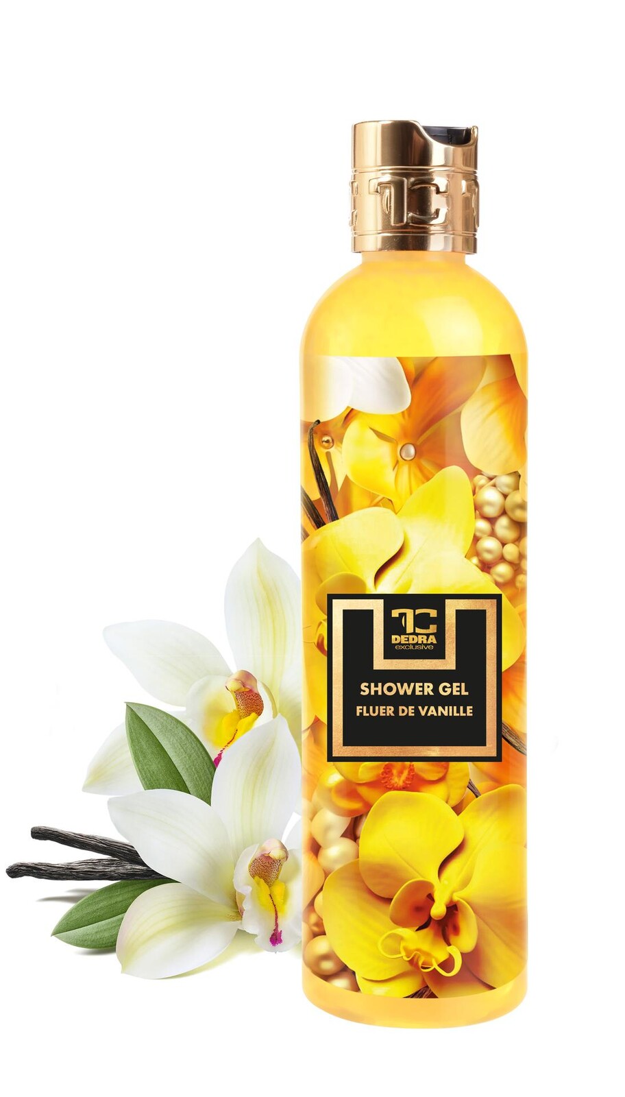 FLEUR DE VANILLE | exkluzivní šetrný sprchový gel s glycerinem & Aloe vera | 320 ml | LEGENDS