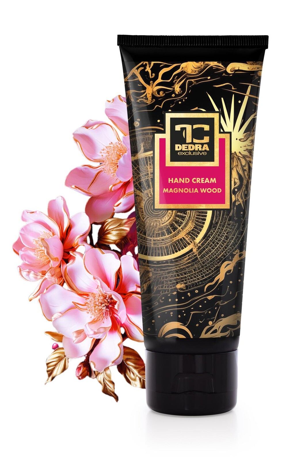 MAGNOLIA WOOD | krém na ruce s mandlovým olejem & pšeničnými klíčky | 75 ml