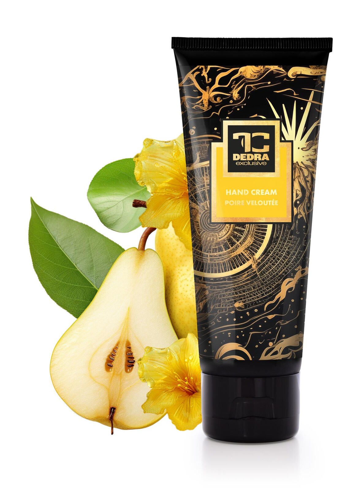 SAMETOVÁ HRUŠKA | krém na ruce s mandlovým olejem & pšeničnými klíčky | 75 ml