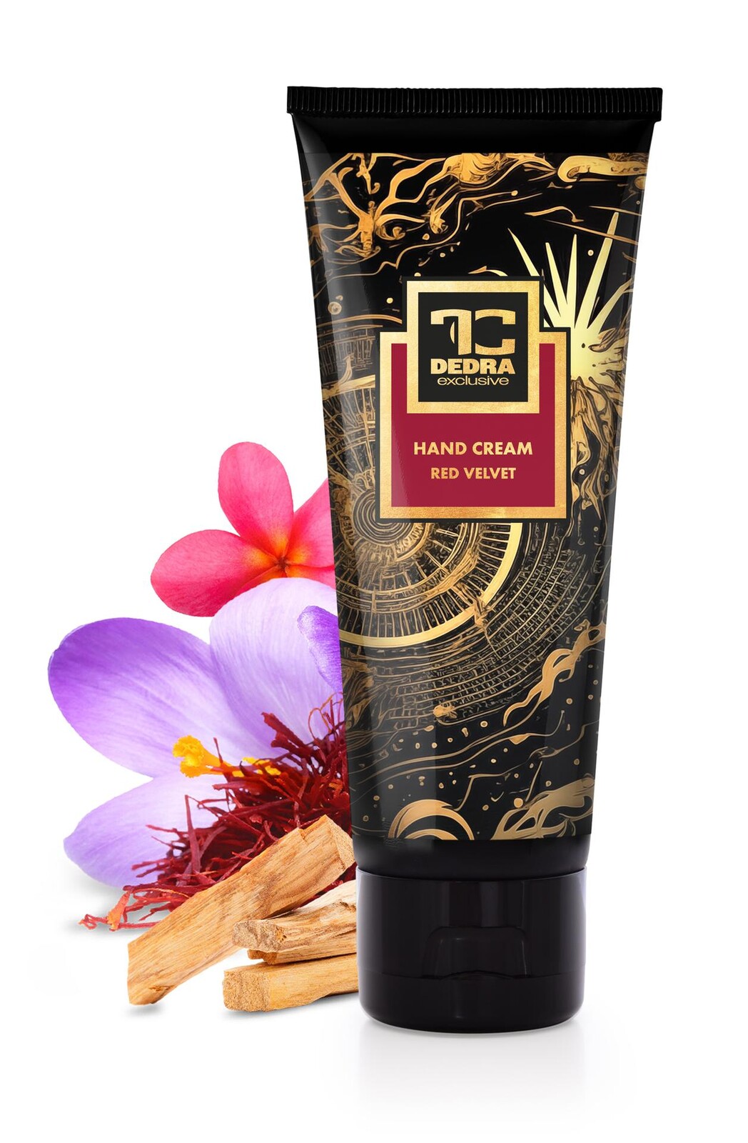 RED VELVET | krém na ruce s mandlovým olejem & pšeničnými klíčky | 75 ml