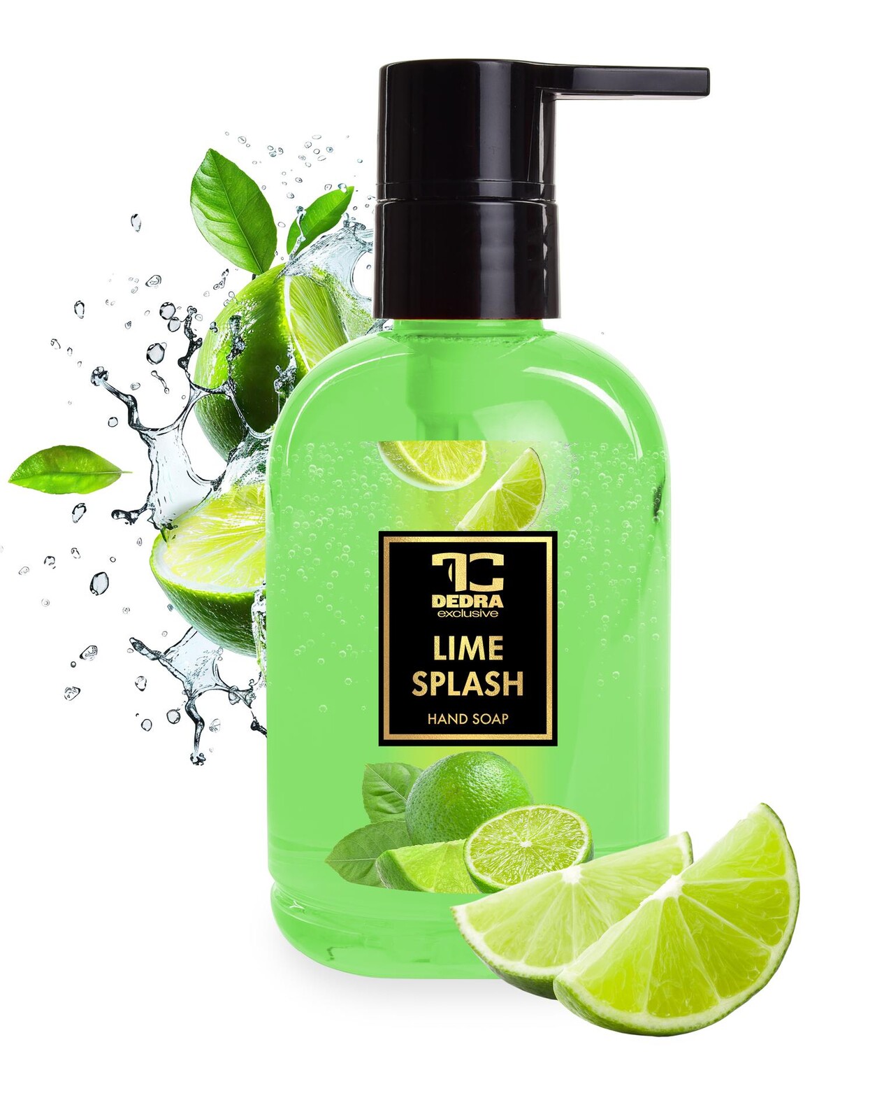 LIME SPLASH | šetrné tekuté mýdlo s glycerinem | 310 ml | FRUITY EDITION