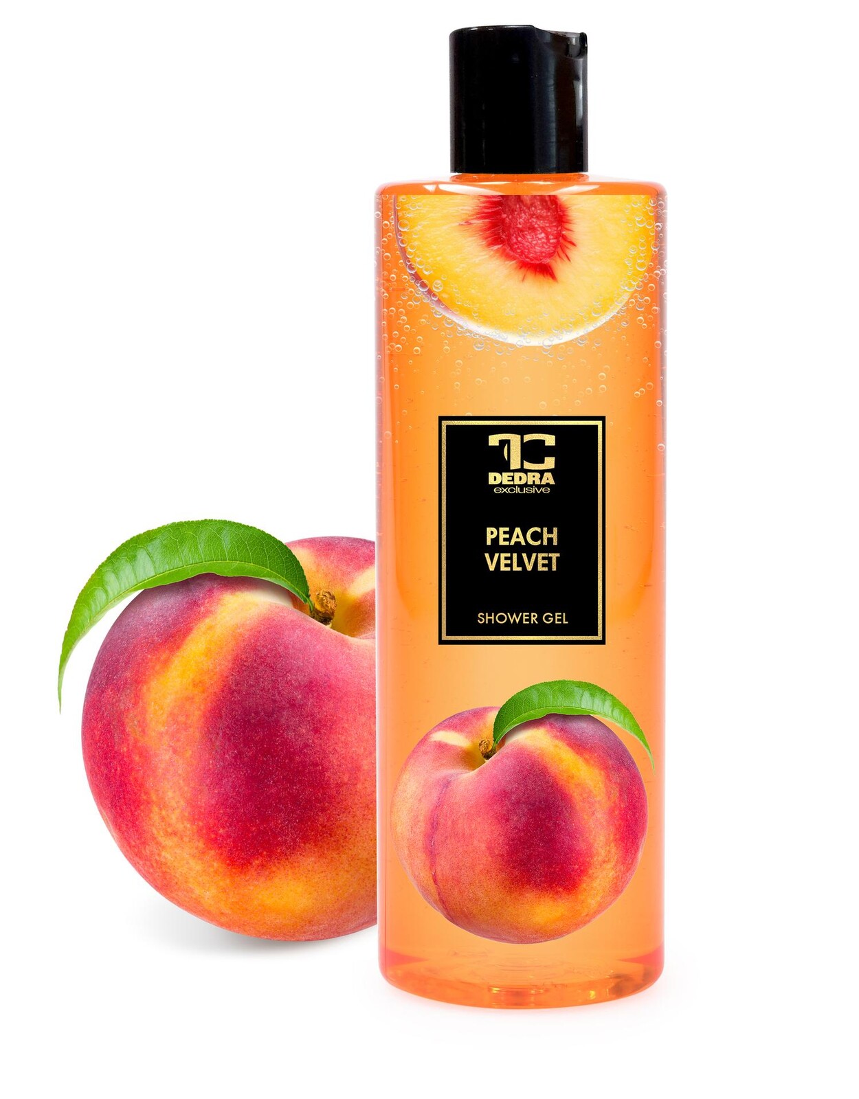 PEACH VELVET | šetrný sprchový gel s glycerinem | 420 ml | FRUITY EDITION