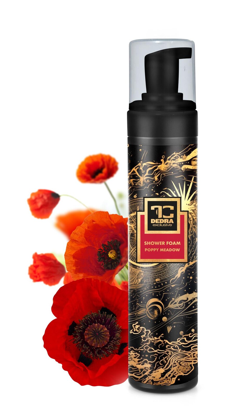 POPPY MEADOW | sprchová pěna na mytí těla | jemná & šetrná péče | 250 ml