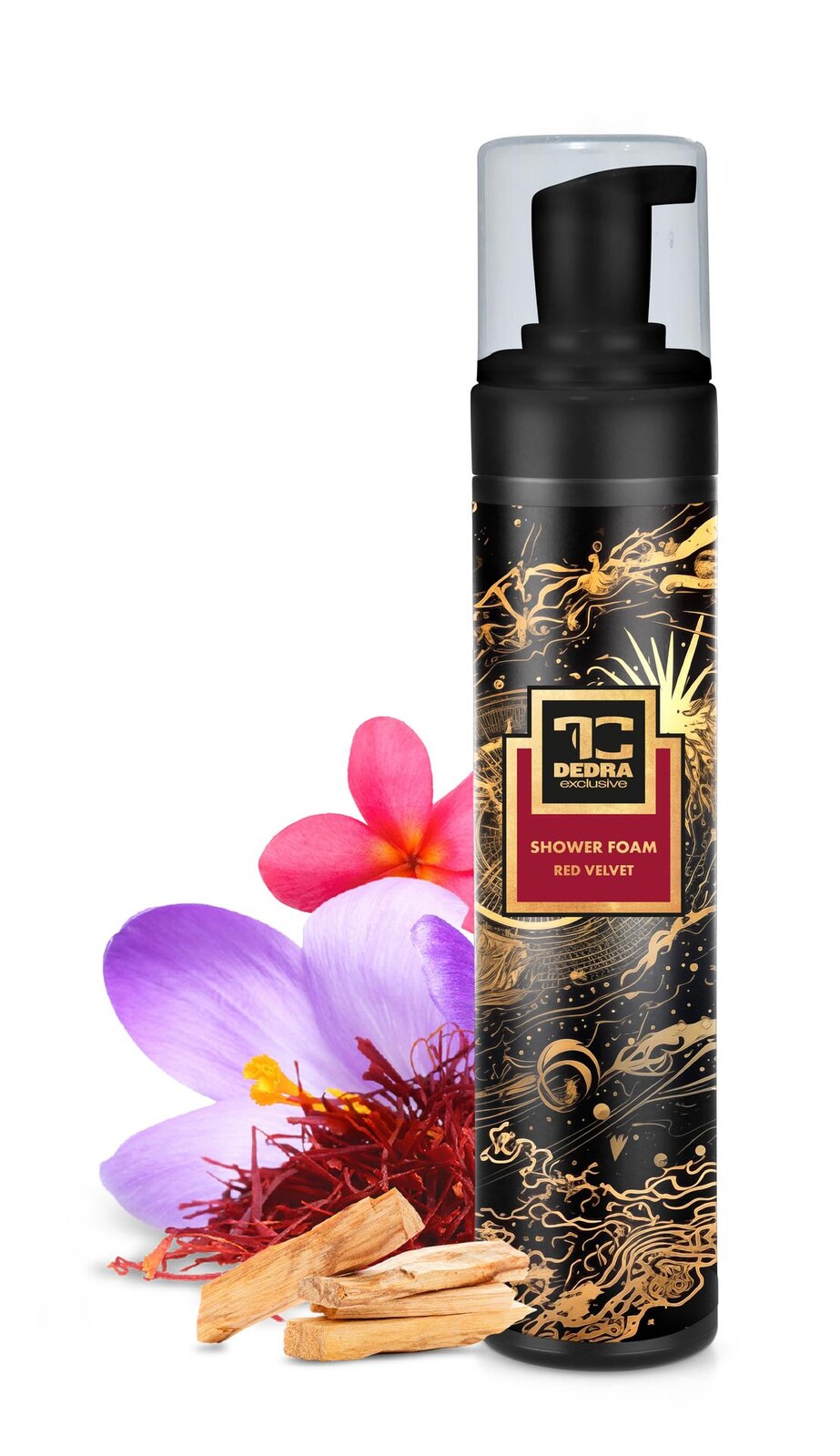 RED VELVET | sprchová pěna na mytí těla | jemná & šetrná péče | 250 ml