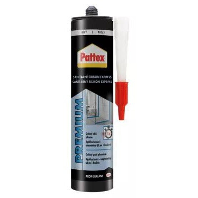 PATTEX Sanitární silikon Express, bílý, 280 ml