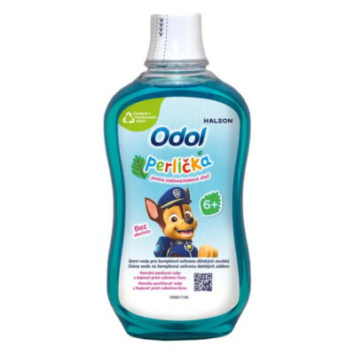 Odol perlička ústní voda pro děti tlapková patrola 300 ml