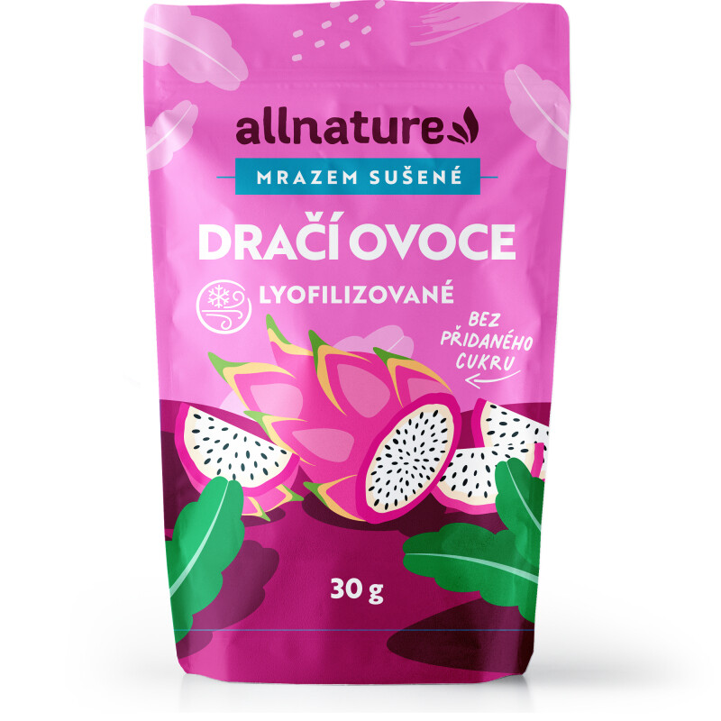 Allnature Dračí ovoce sušené mrazem 30 g - Allnature