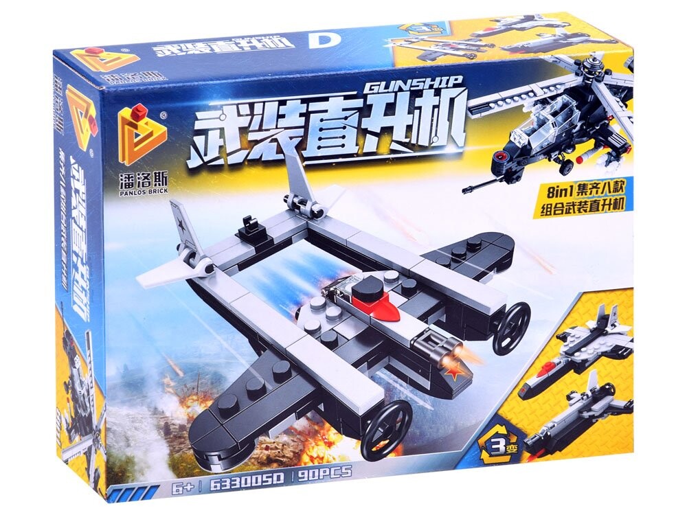 mamido Technická stavebnice vojenský letoun