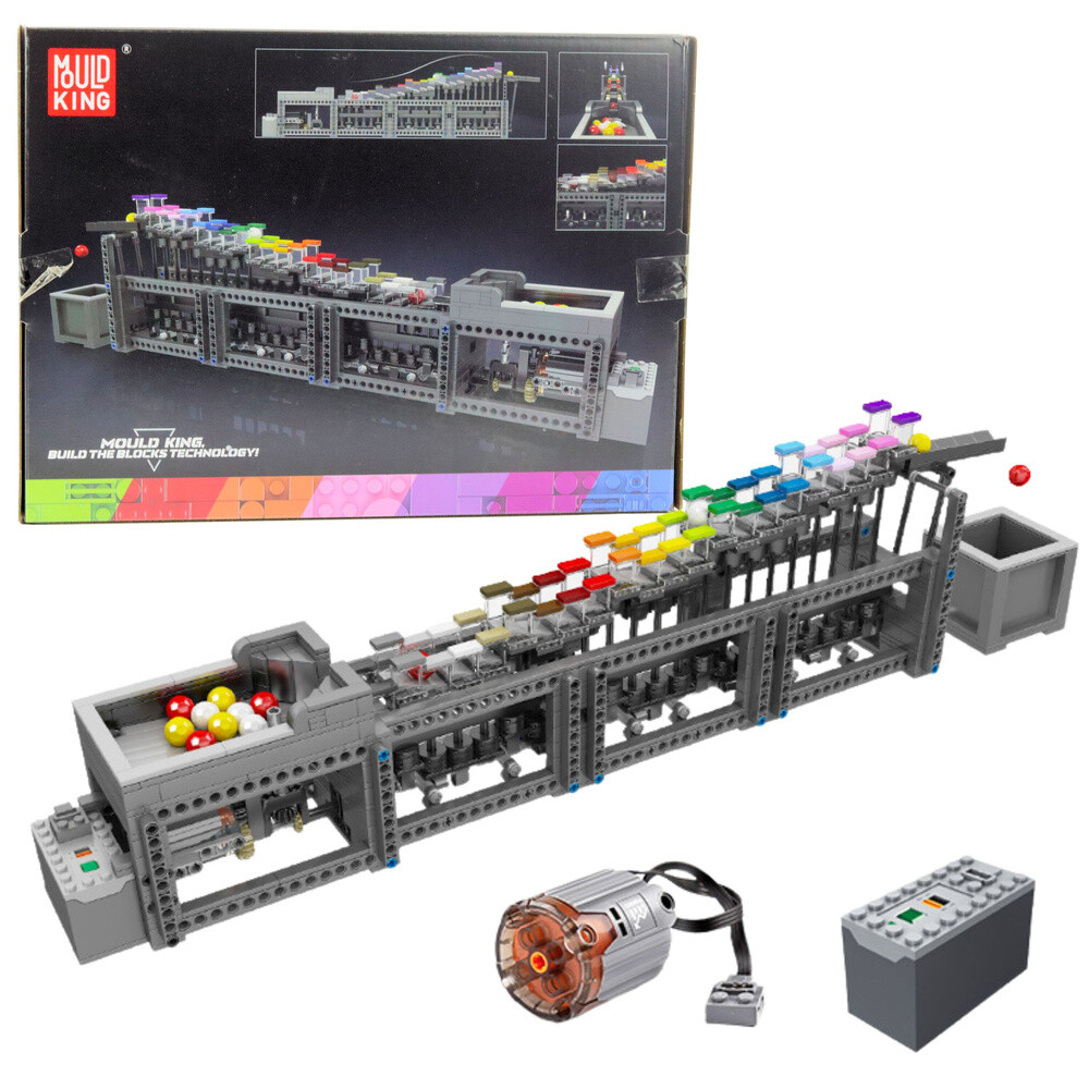 mamido Stavebnice s elektrickou kuličkovou dráhou 1038 dílků