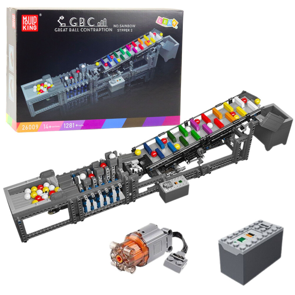 mamido Stavebnice s elektrickou kuličkovou dráhou 1281 dílků