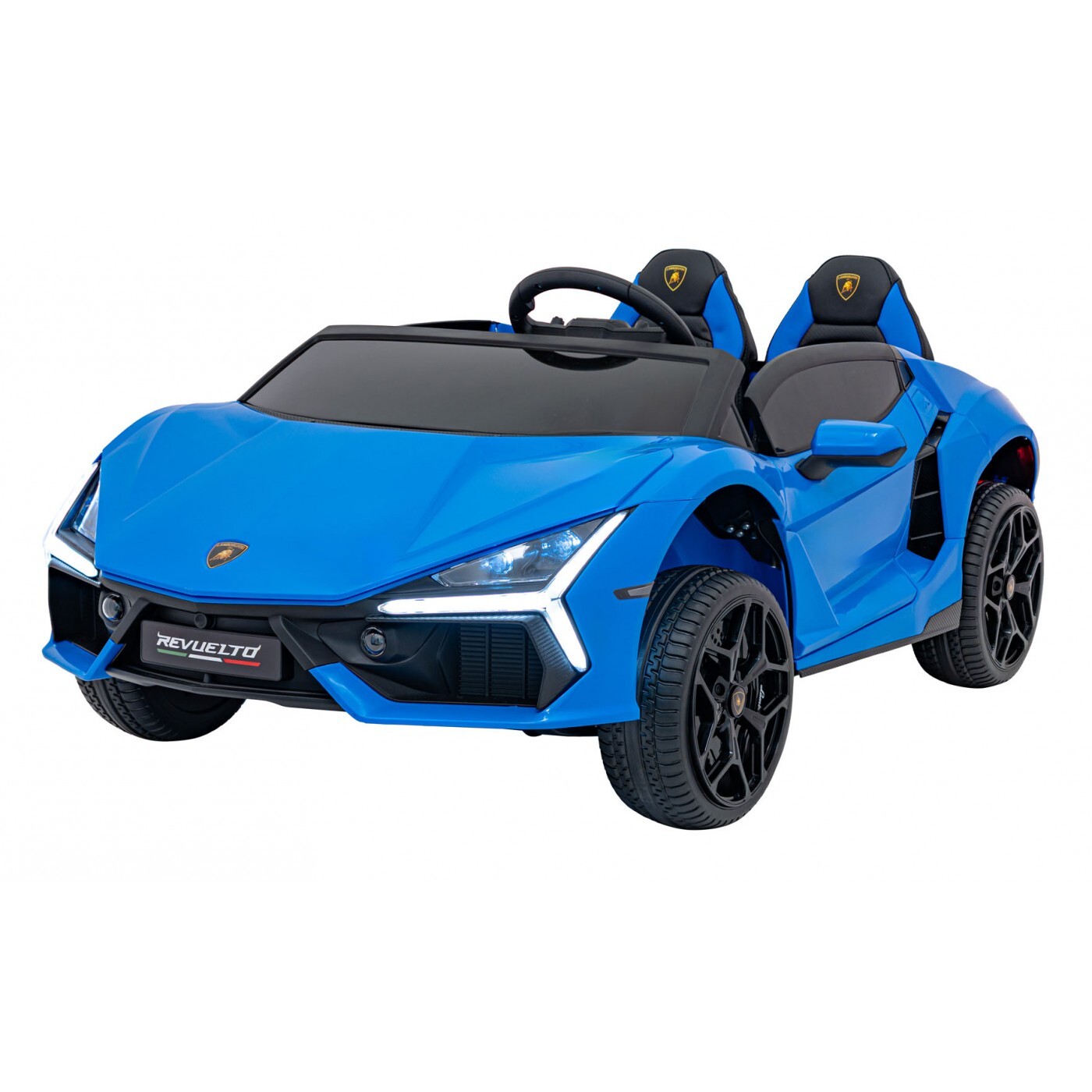 mamido Dětské elektrické autíčko Lamborghini Revuelto XL 24V 4x200W modré