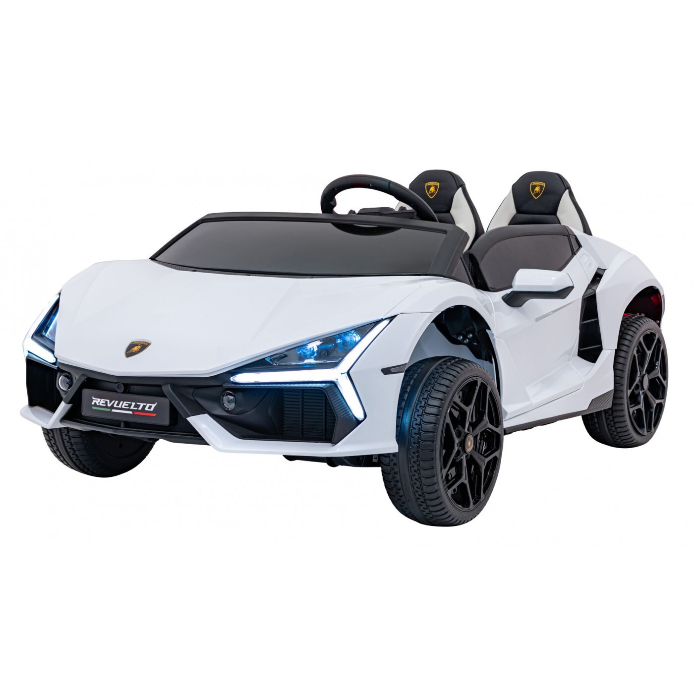 mamido Dětské elektrické autíčko Lamborghini Revuelto XL 24V 4x200W bílé