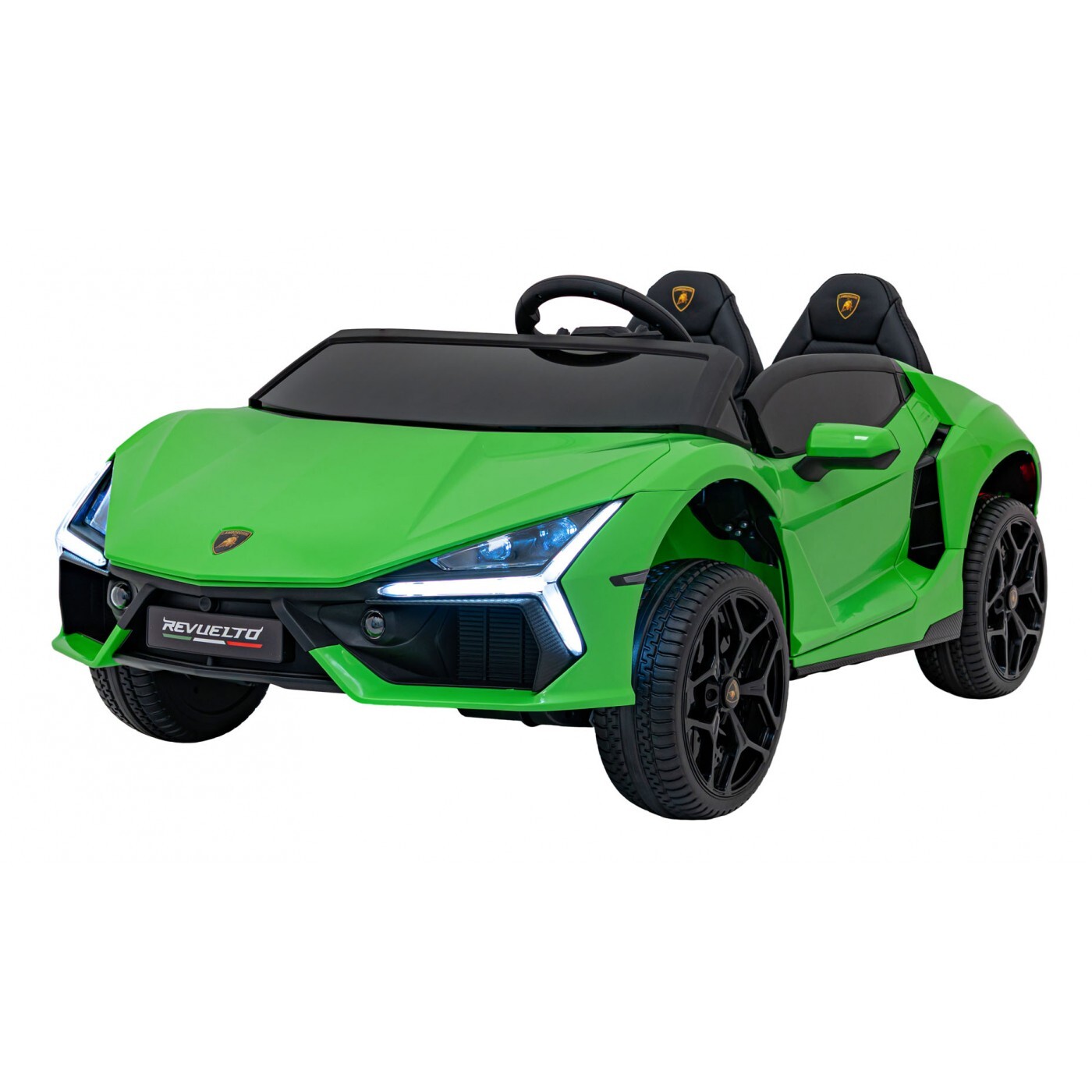 mamido Dětské elektrické autíčko Lamborghini Revuelto XL 24V 4x200W zelené