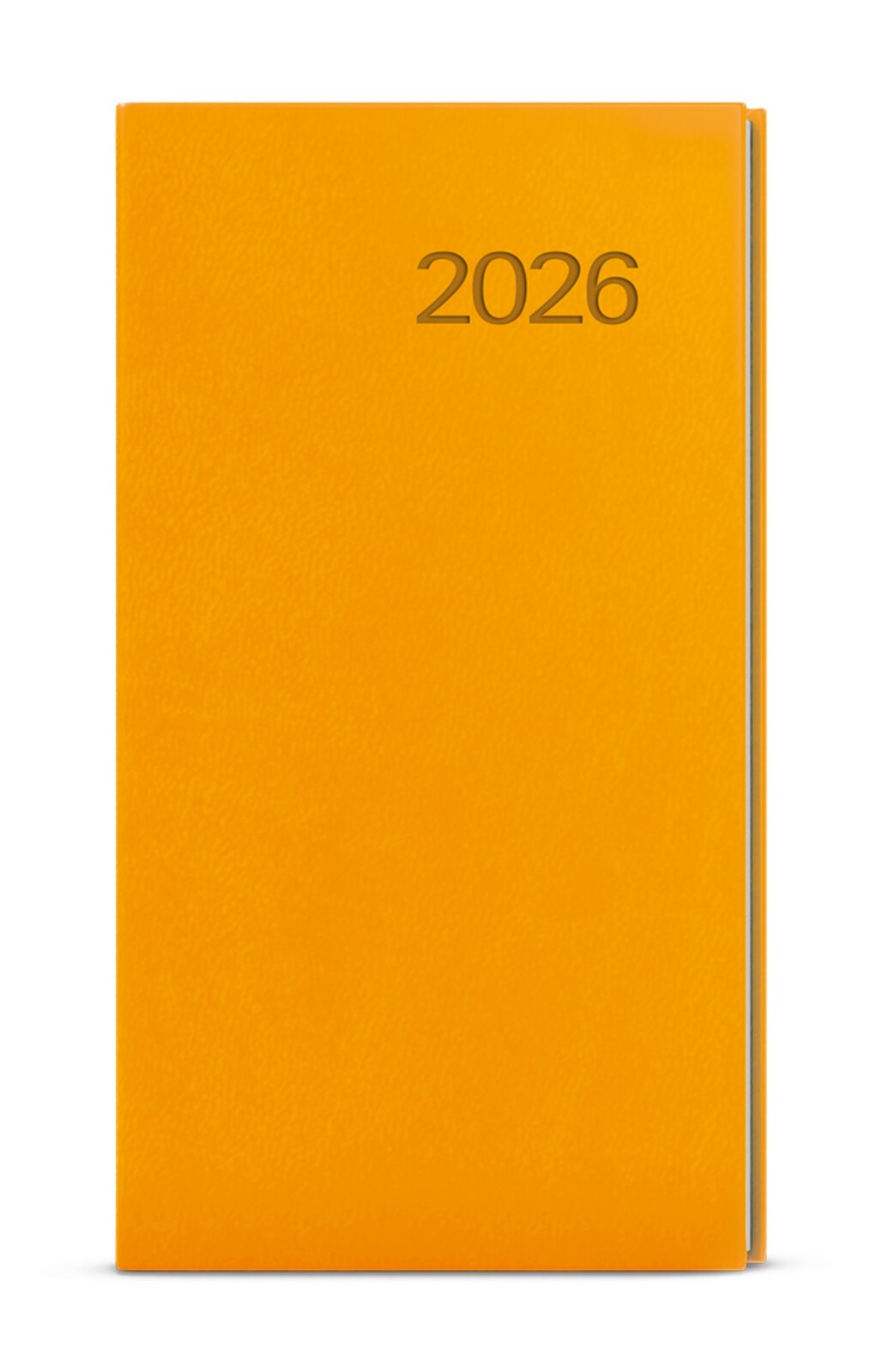 Týdenní kapesní diář 2026 Vivella - okrový