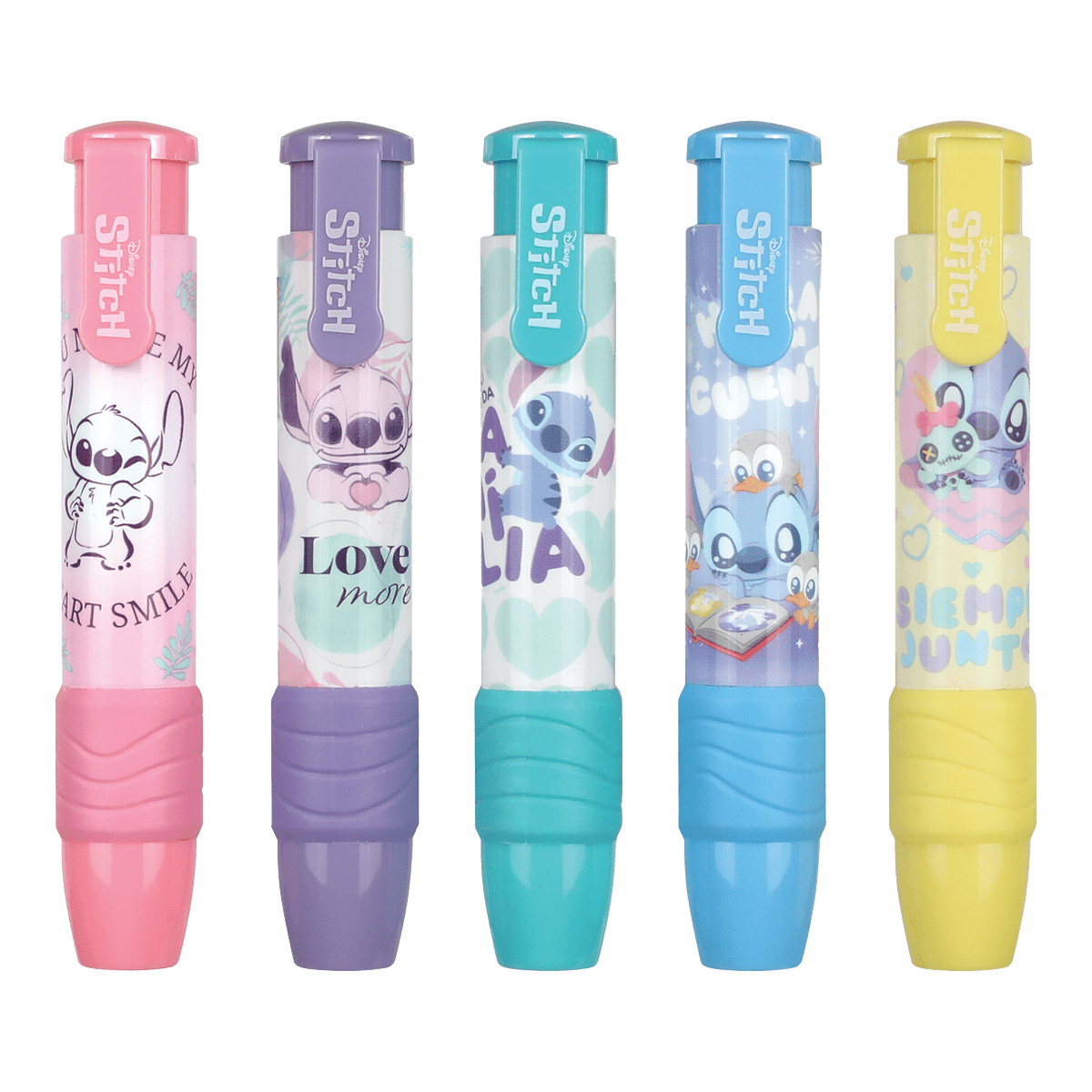 Colorino Colorino, R75309PTR,  Lilo & Stitch, pryž ve tvaru tužky, mix barev, 1 ks Barva: Žlutá