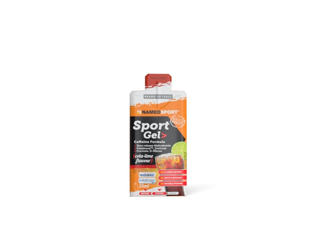 NAMEDSPORT Sport gel energetický 25ml EXP. 5/2025 Příchuť: Cola/limetka
