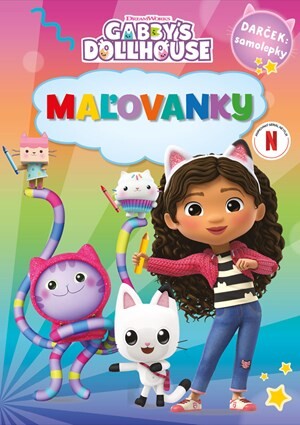 Gabikin kúzelný domček - Maľovanky so samolepkami  - Miroslav Filipec