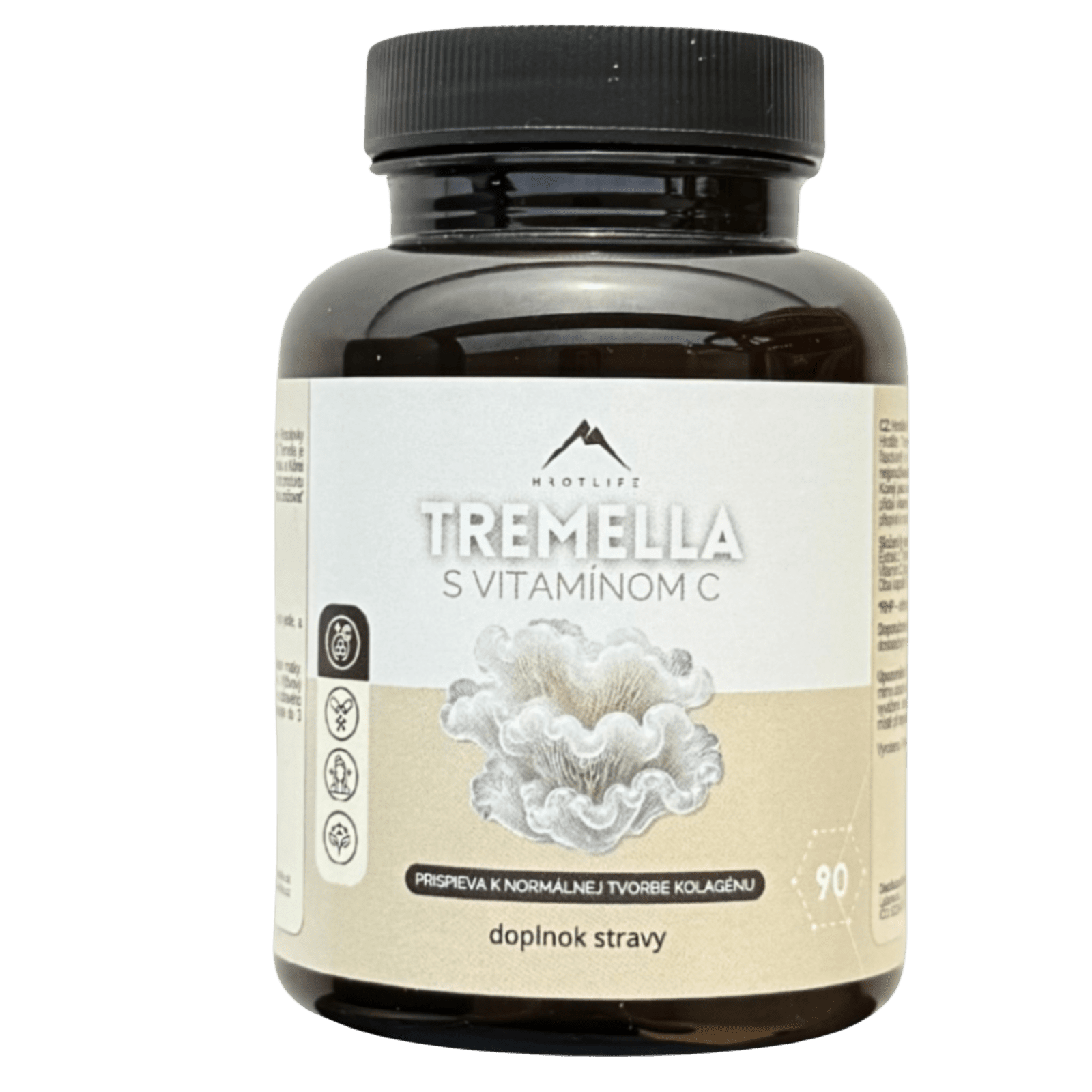 HROTLIFE Tremella s vitamínem C 90 kapslí