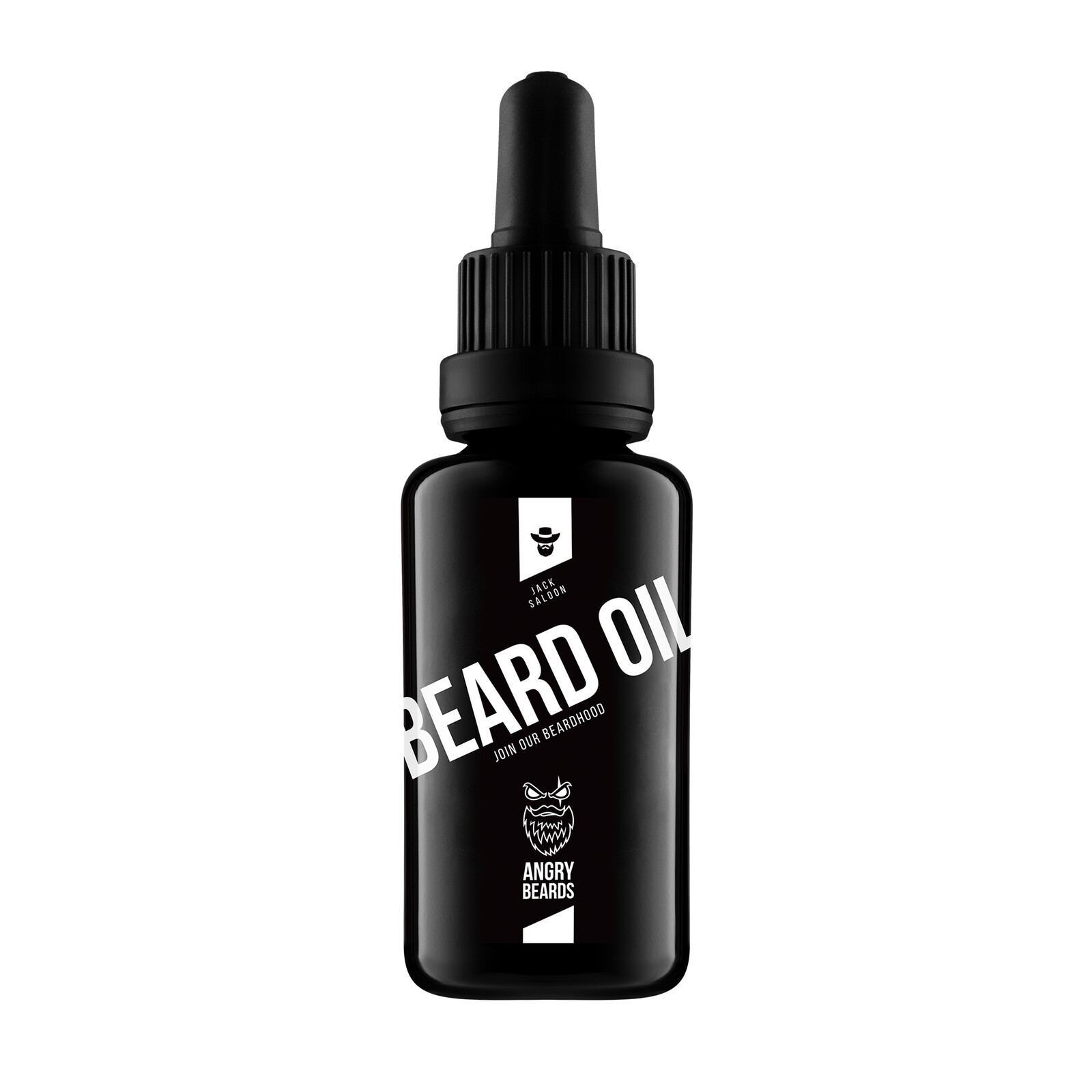 ANGRY BEARDS Olej na vousy Jack Saloon 30 ml