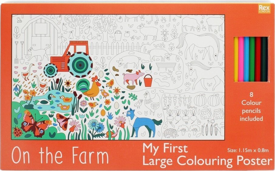 Omalovánky On the Farm – Rex London