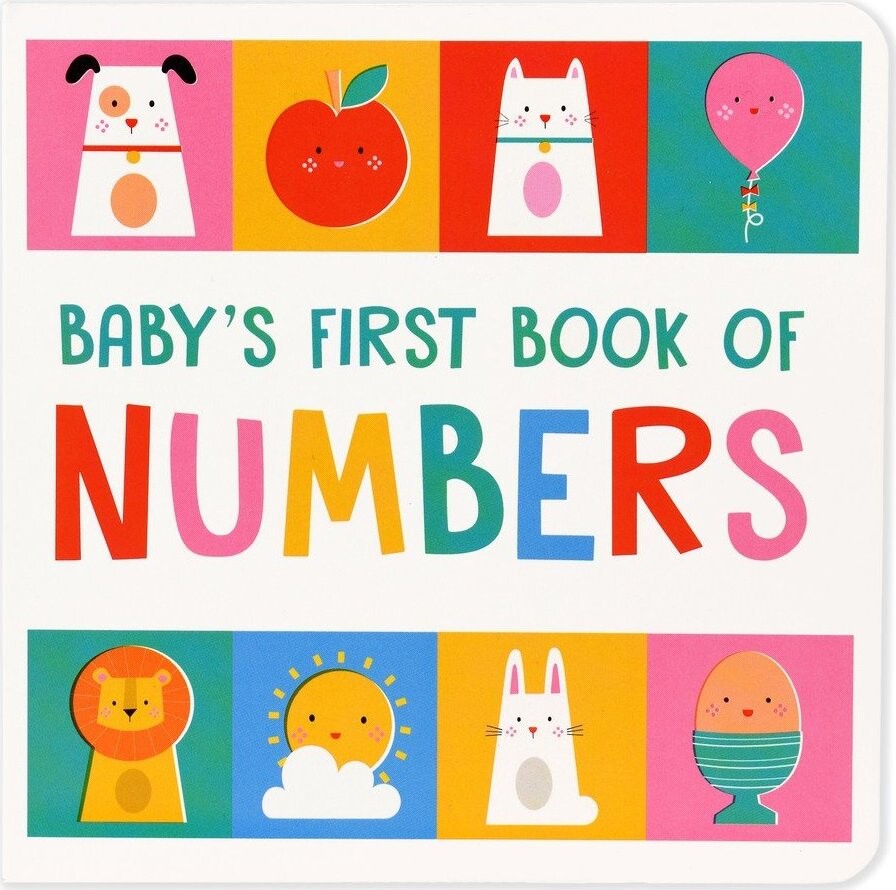 Interaktivní hračka Baby's First Book of Numbers – Rex London