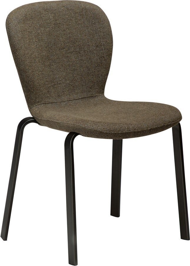 Khaki čalouněná jídelní židle Heap – DAN-FORM Denmark