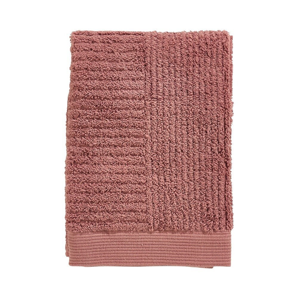 Červený froté bavlněný ručník 50x70 cm Classic – Zone