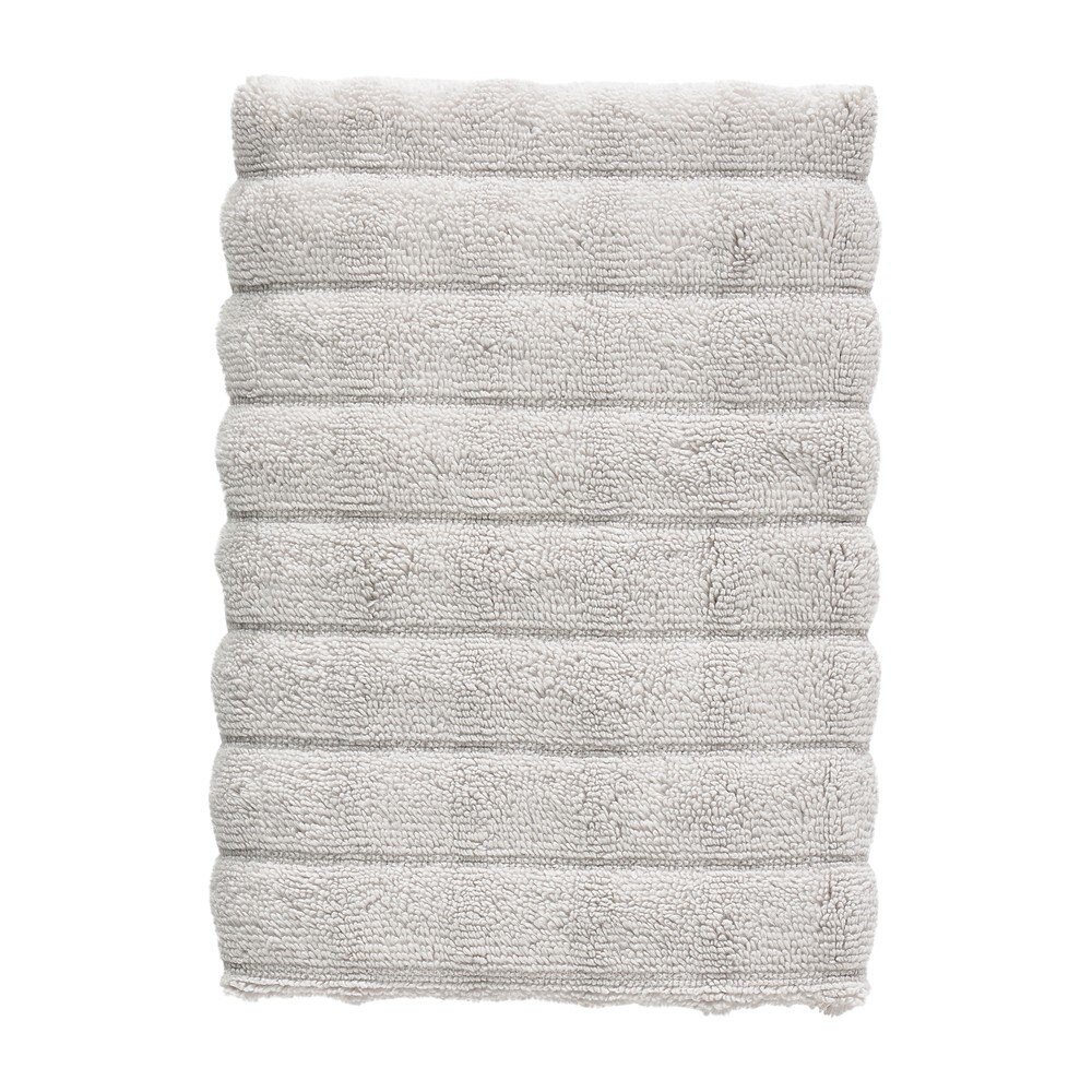 Světle šedý froté bavlněný ručník 50x70 cm Inu – Zone