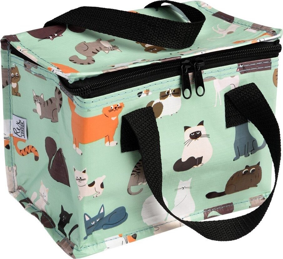 Světle modrá chladicí taška Nine Lives – Rex London