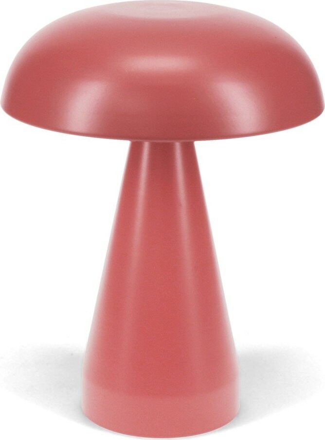 Červená LED stmívatelná stolní lampa (výška 20 cm) Mushroom – Rex London