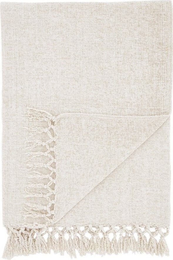 Krémová deka z žinylky 130x170 cm Wilson – Catherine Lansfield