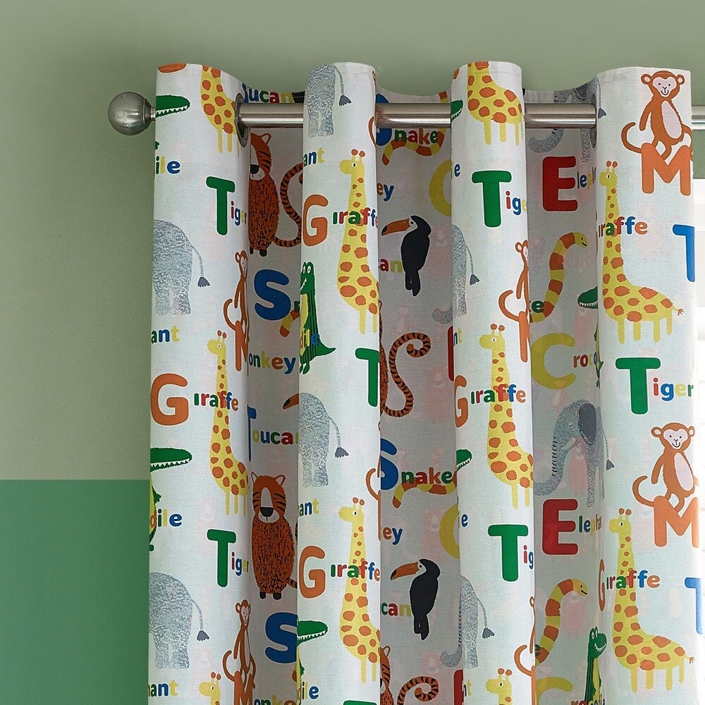 Dětský závěs 2 ks 168x183 cm Animal Magic – Catherine Lansfield