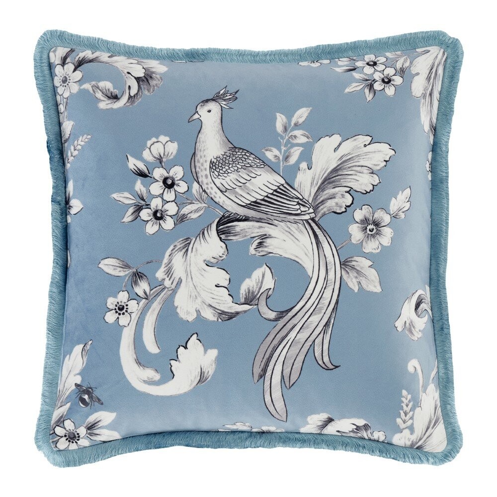 Sametový dekorační polštář 45x45 cm Bridgerton Regal Floral – Catherine Lansfield