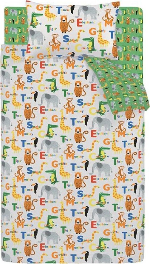 Dětské povlečení na jednolůžko 135x200 cm Animal Magic – Catherine Lansfield