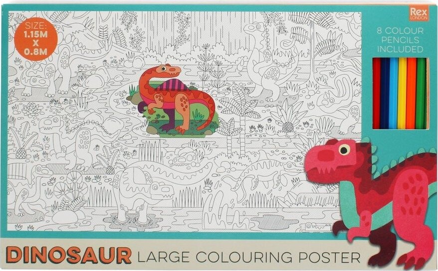 Omalovánky Baby Dinos – Rex London