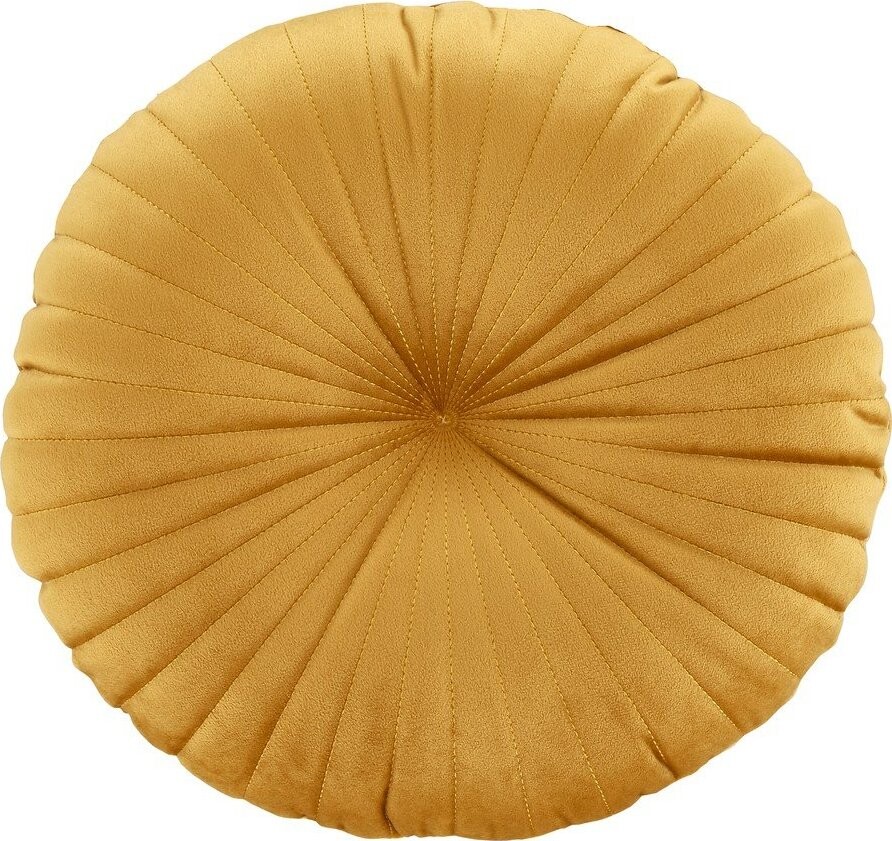 Sametový dekorační polštář ø 40 cm Round Soft Touch – Catherine Lansfield