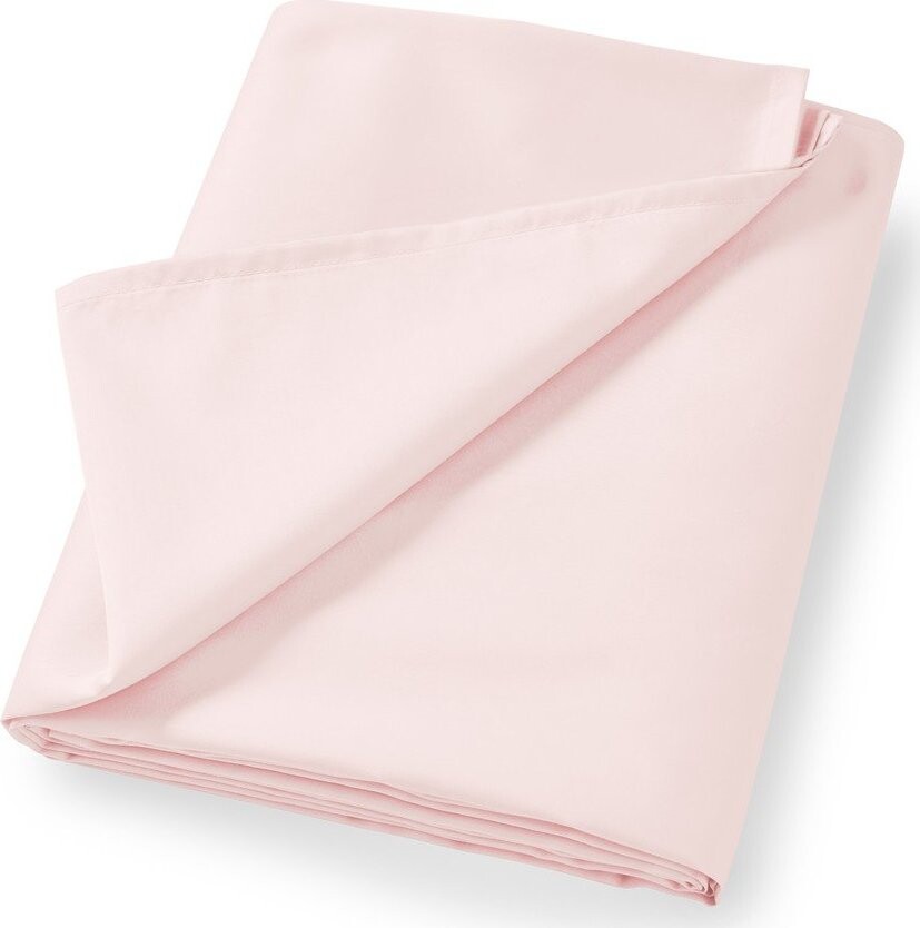 Růžové prostěradlo z bavlněného saténu 275x275 cm Cotton Sateen – Bianca