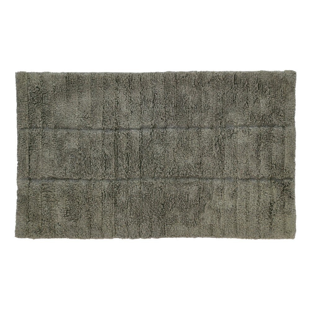 Khaki koupelnová předložka 50x80 cm Tiles – Zone