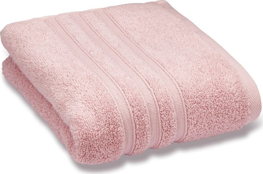 Světle růžová froté bavlněná osuška 70x120 cm Zero Twist – Catherine Lansfield