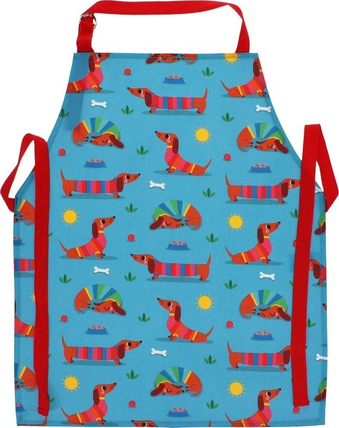 Bavlněná dětská zástěra Sunny Sausage Dog – Rex London