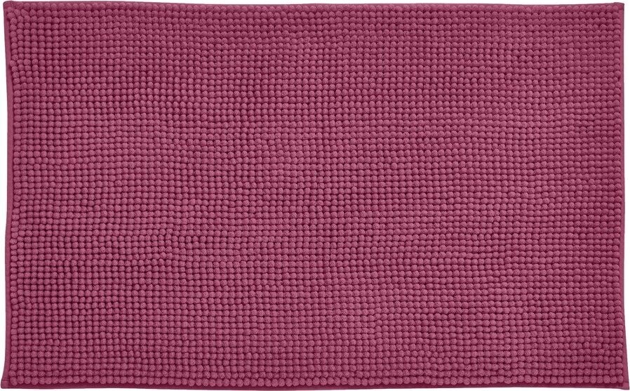 Tmavě růžová koupelnová předložka 50x80 cm Bobble – Catherine Lansfield