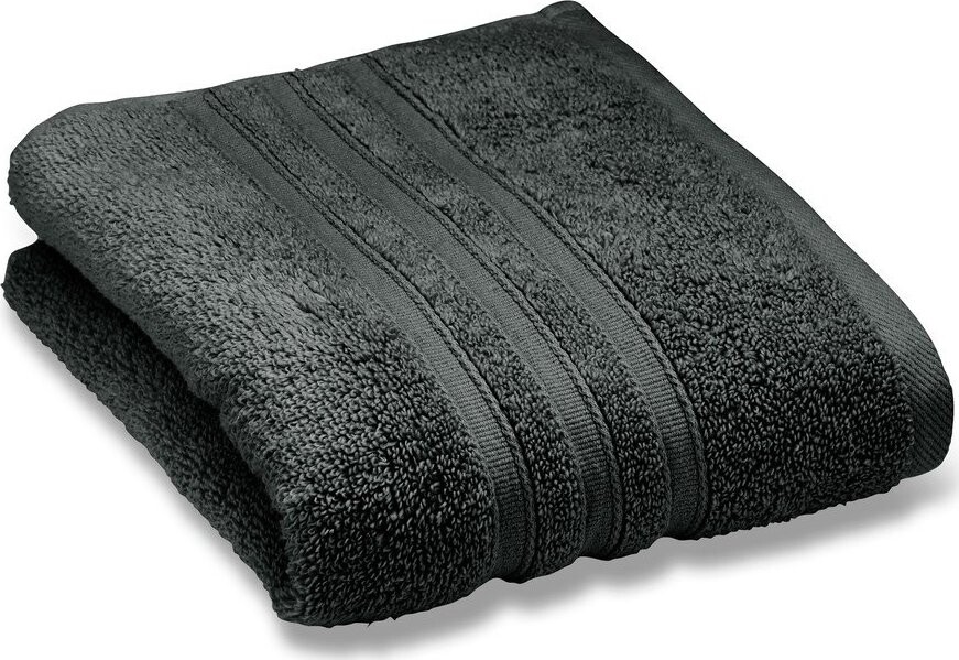 Tmavě šedý froté bavlněný ručník 50x85 cm Zero Twist – Catherine Lansfield