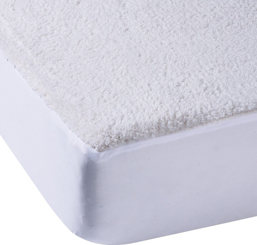 Krémové napínací prostěradlo z mikroplyše 185x200 cm Thermal Sherpa – Catherine Lansfield