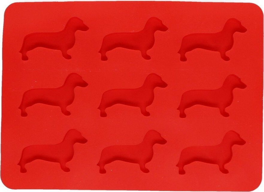 Silikonová forma na led Sausage Dog – Rex London