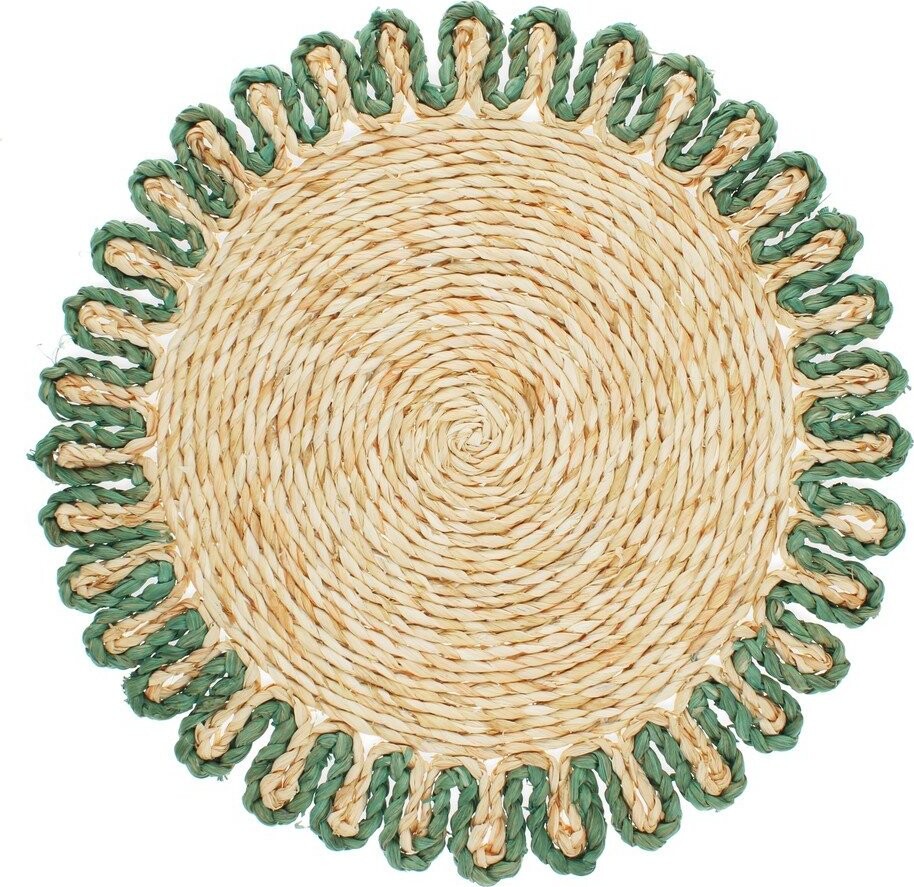 Prostírání z kukuřičného šustí ø 38 cm Corn Husk – Rex London