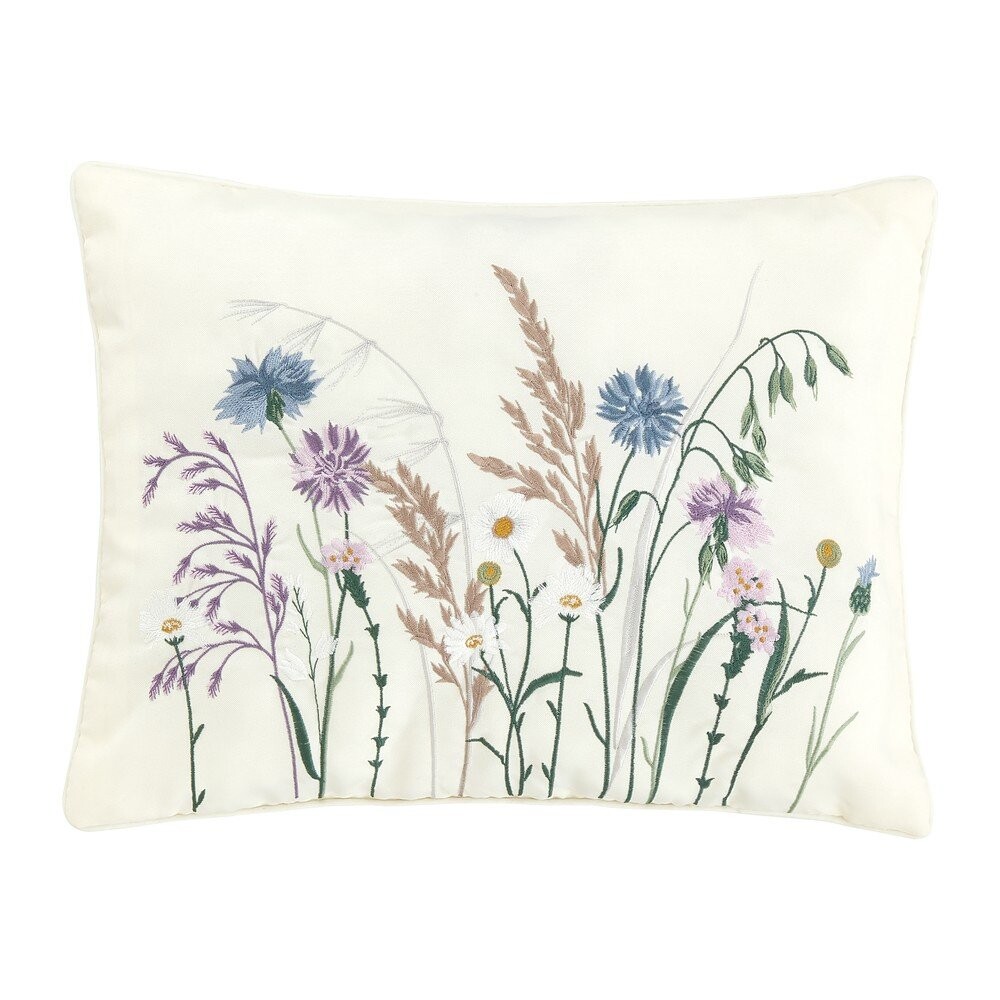 Dekorační polštář 30x40 cm Grasmere Floral Embroidered – Catherine Lansfield