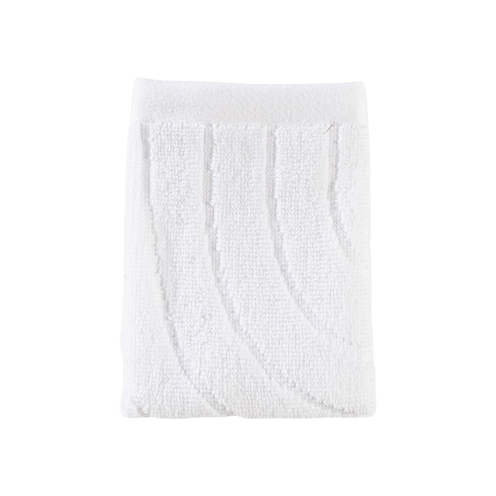 Bílý froté bavlněný ručník 30x30 cm Time – Zone